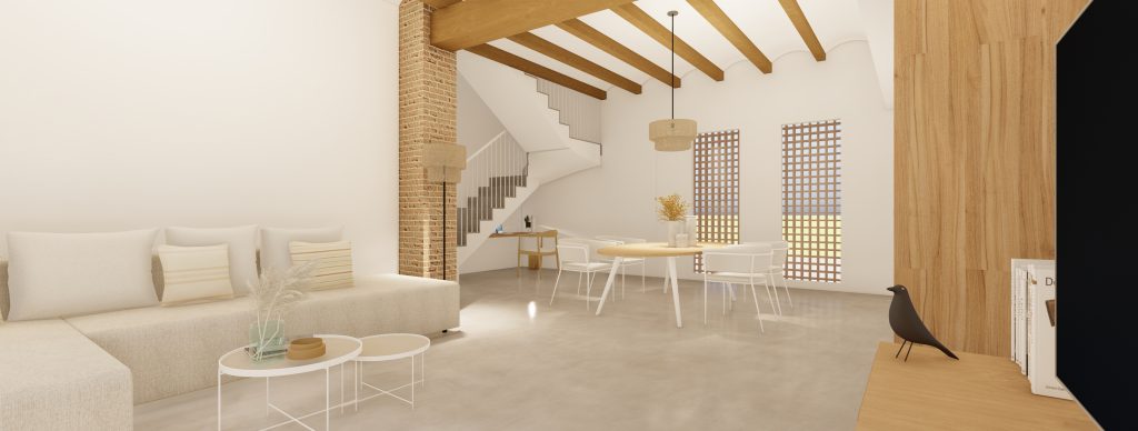 habitación interior Casa huespedes Bioalqueria