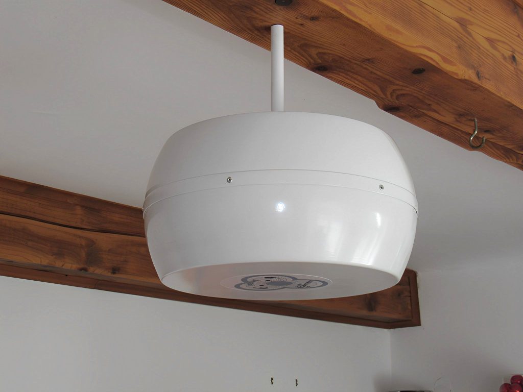 Dispositivo antihumedad en la Casa de huespedes Bioalqueria