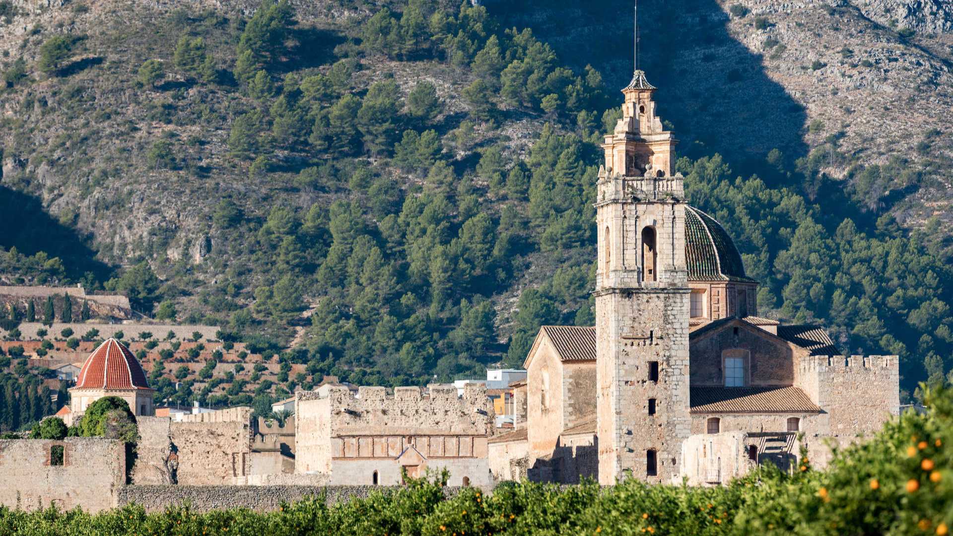 La casa de huespedes Bioalqueria está en la comarca de la Safor, Valencia